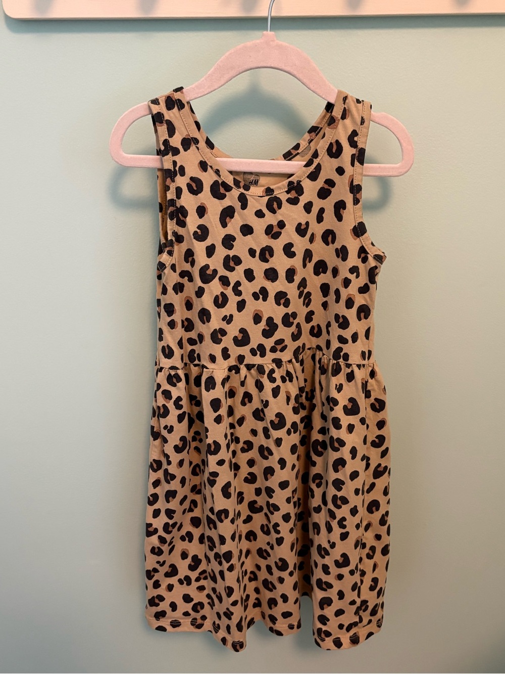 H&M Girls' Leopard Print Tank Dress